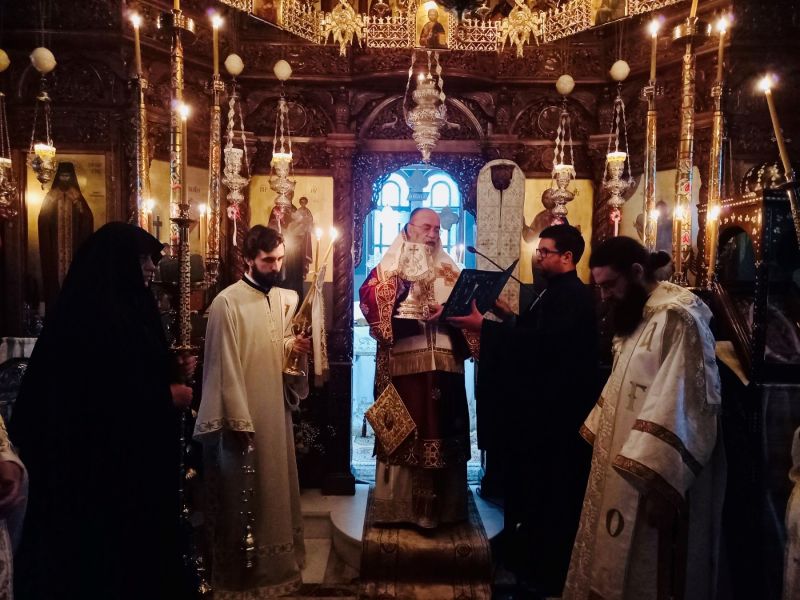 Το Άγιο Πάσχα και η Σύναξη της Παναγίας Ελεούσης στην Ιερά Μητρόπολη Δράμας.